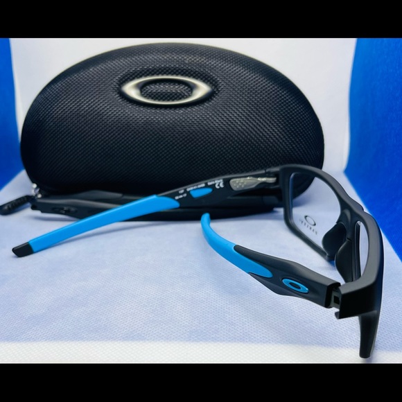 New OAKLEY OX8118-0156 CROSSLINK Fit (A) Satin Black 56/17/137 RX Eyeglasses - Picture 5 of 9